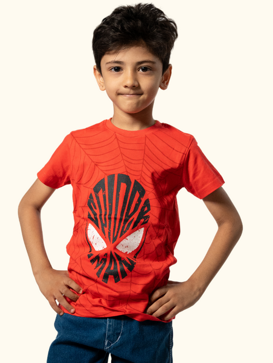 Red Spider-Man Graphic T-Shirt