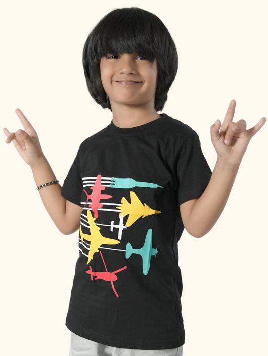 Sky Racer Fighter Jet T-Shirt