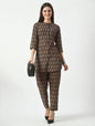 women printed ethnic co-ord set