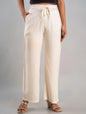 solid wide leg trouser